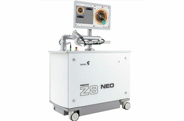 Фемтолазерное сопровождение удаления катаракты на FEMTO Z8 NEO